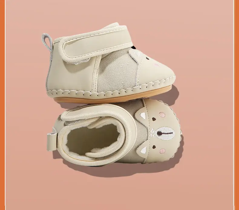 Winter Baby Snow Boots 6-12M Fleece Lined Soft Sole — feature 24