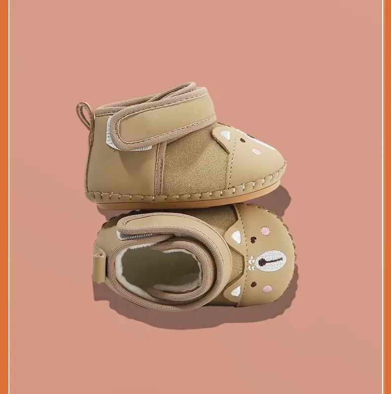 Winter Baby Snow Boots 6-12M Fleece Lined Soft Sole — feature 27