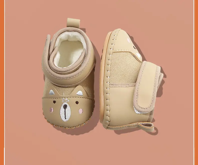 Winter Baby Snow Boots 6-12M Fleece Lined Soft Sole — feature 28