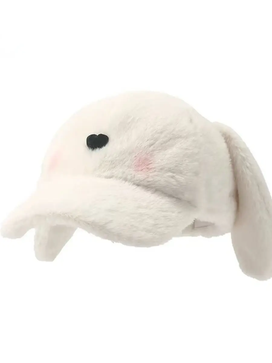 Gulu Soft White Rabbit Ears Hat for Girls — feature 6