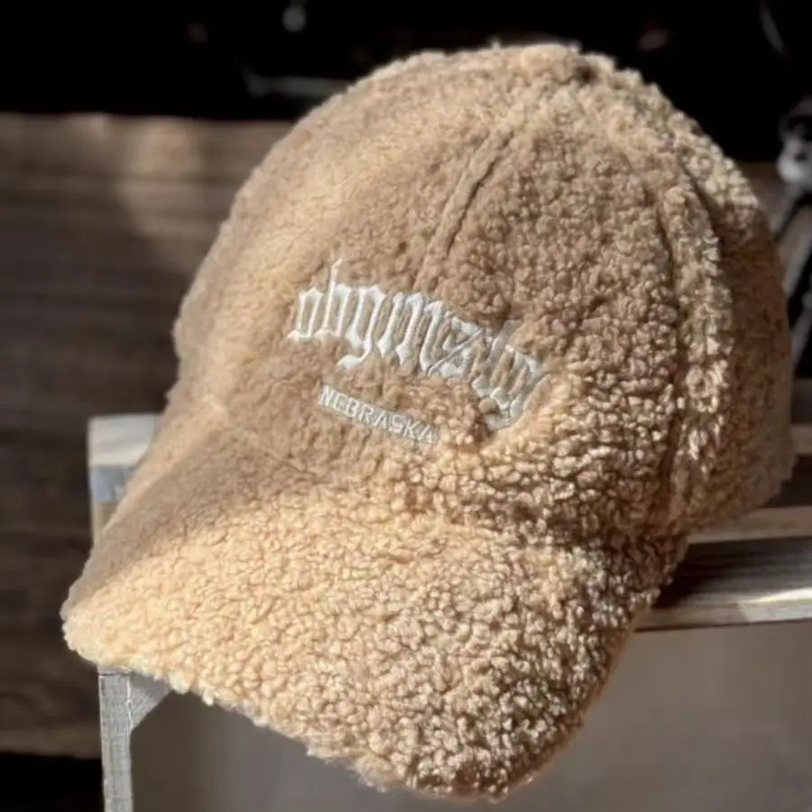 Thickened Lamb Fleece Duckbill Cap for Boys - Image 7