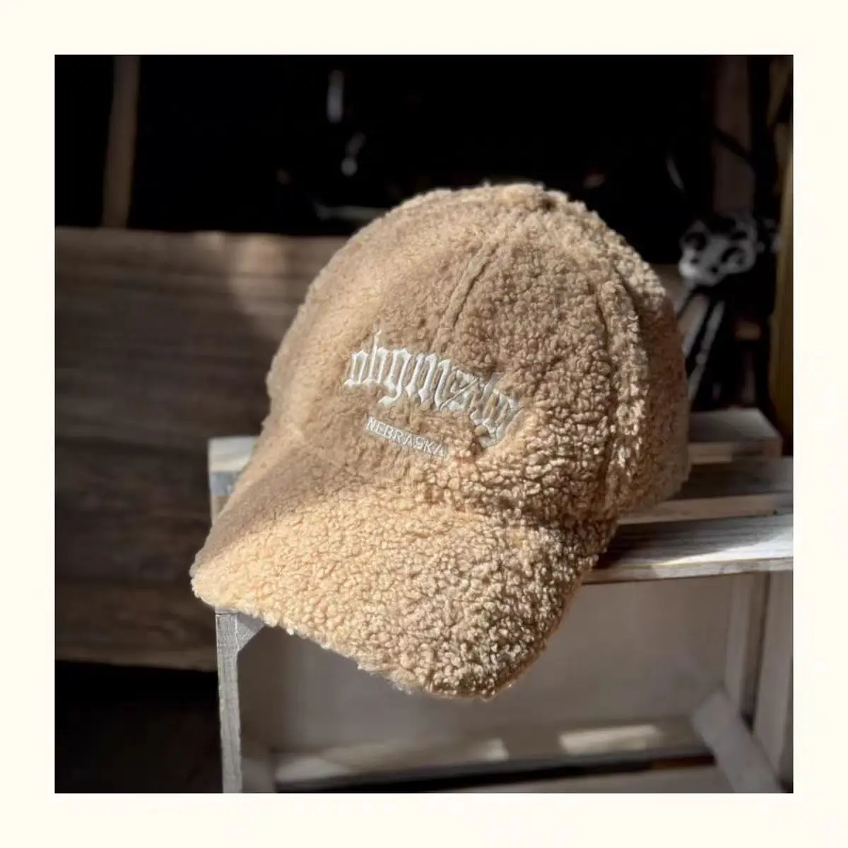 Thickened Lamb Fleece Duckbill Cap for Boys — feature 12