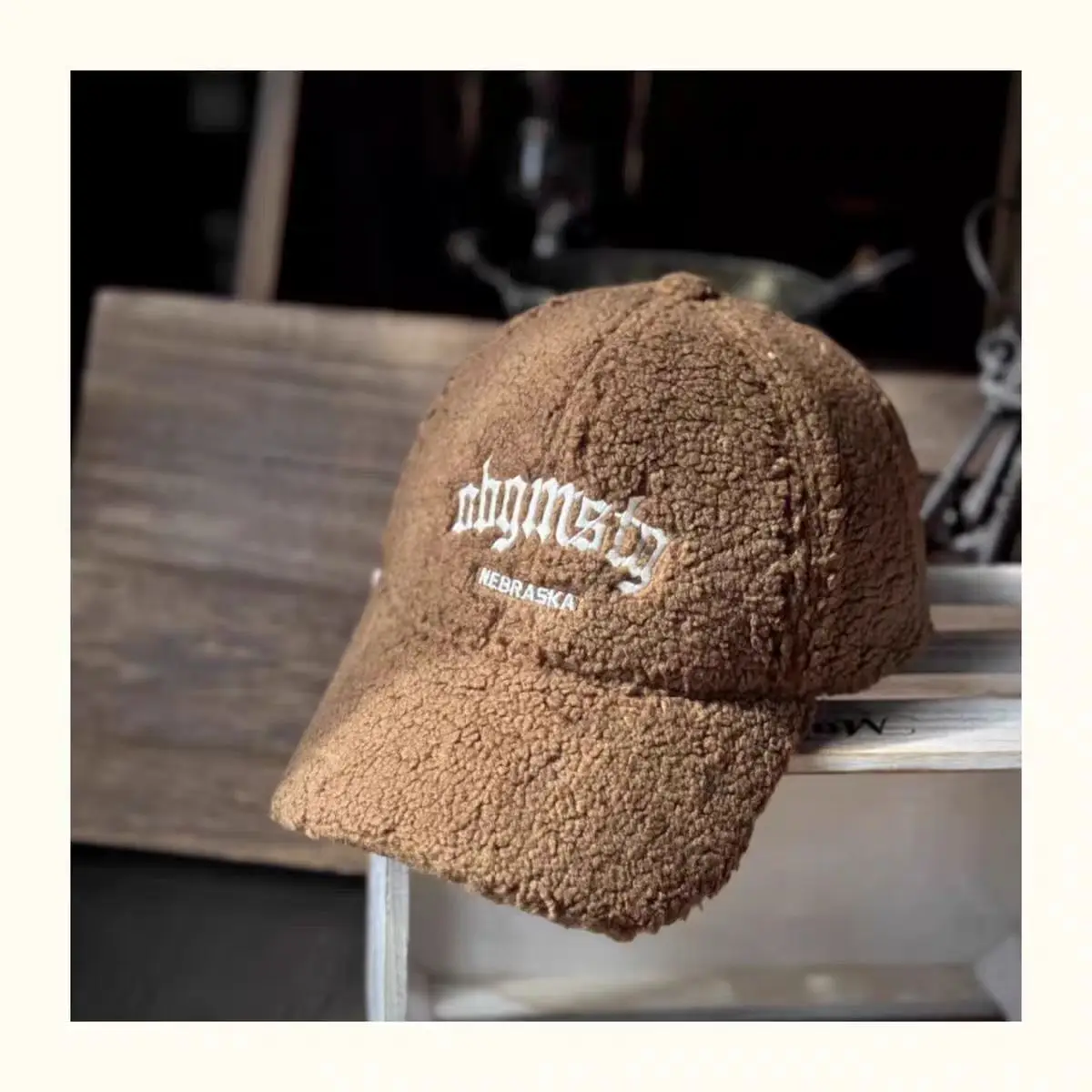 Thickened Lamb Fleece Duckbill Cap for Boys — feature 7