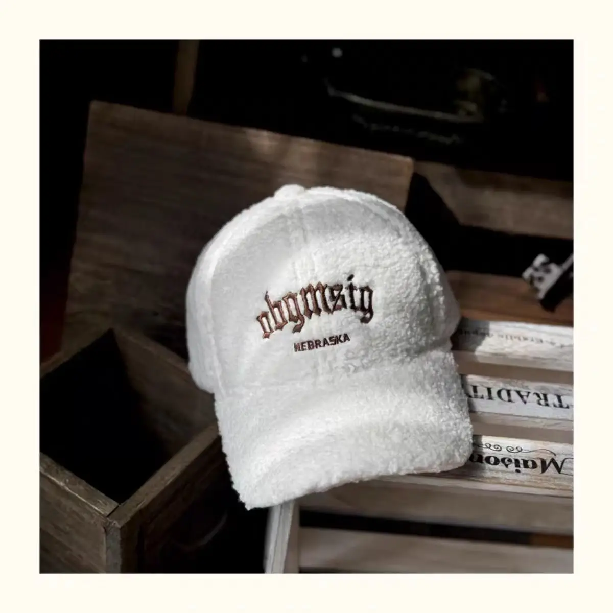 Thickened Lamb Fleece Duckbill Cap for Boys — feature 8