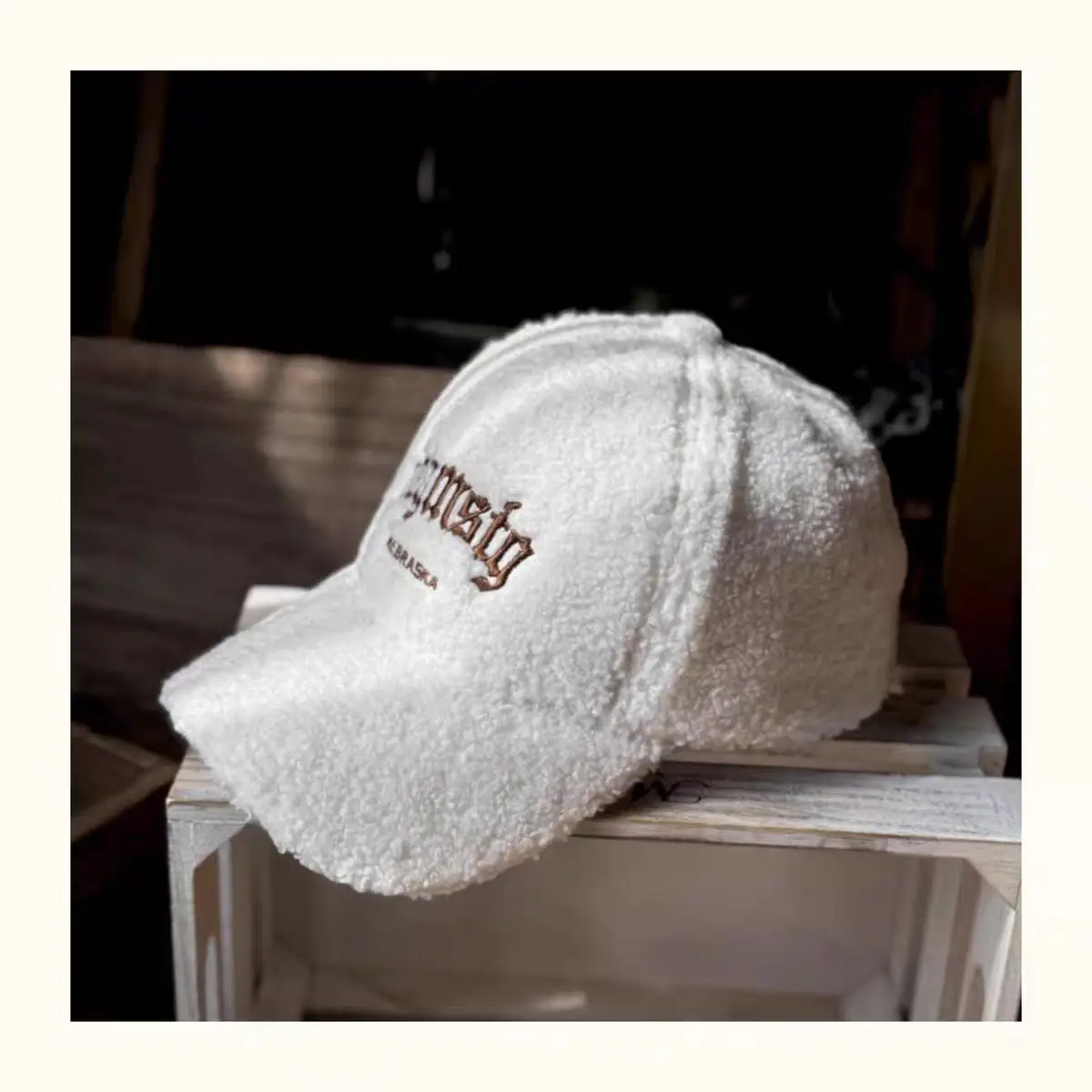 Thickened Lamb Fleece Duckbill Cap for Boys — feature 9