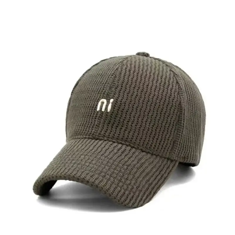 New Autumn Winter Letter Embroidery Baseball Cap - Image 4