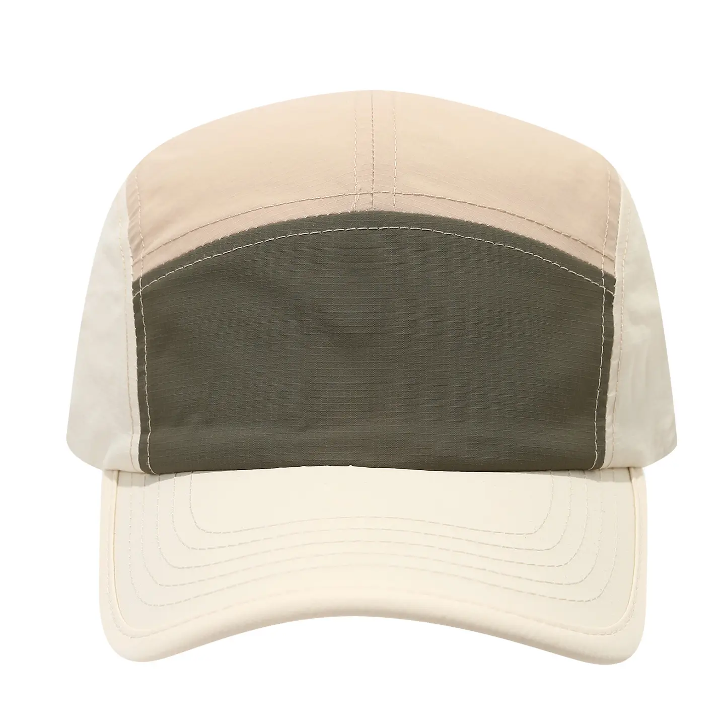 Women Summer Color-Blocking Baseball Cap Waterproof Peaked Hat — feature 12