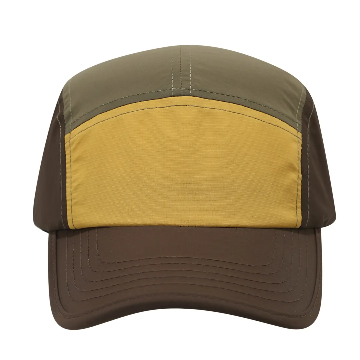 Women Summer Color-Blocking Baseball Cap Waterproof Peaked Hat — feature 5