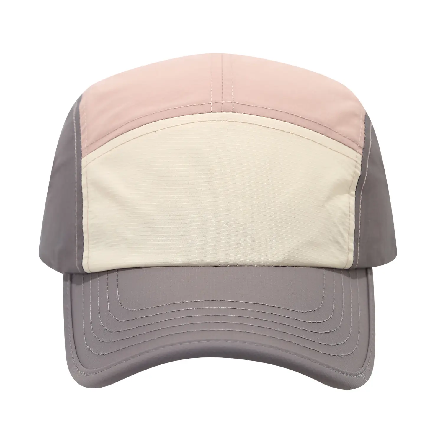 Women Summer Color-Blocking Baseball Cap Waterproof Peaked Hat — feature 8