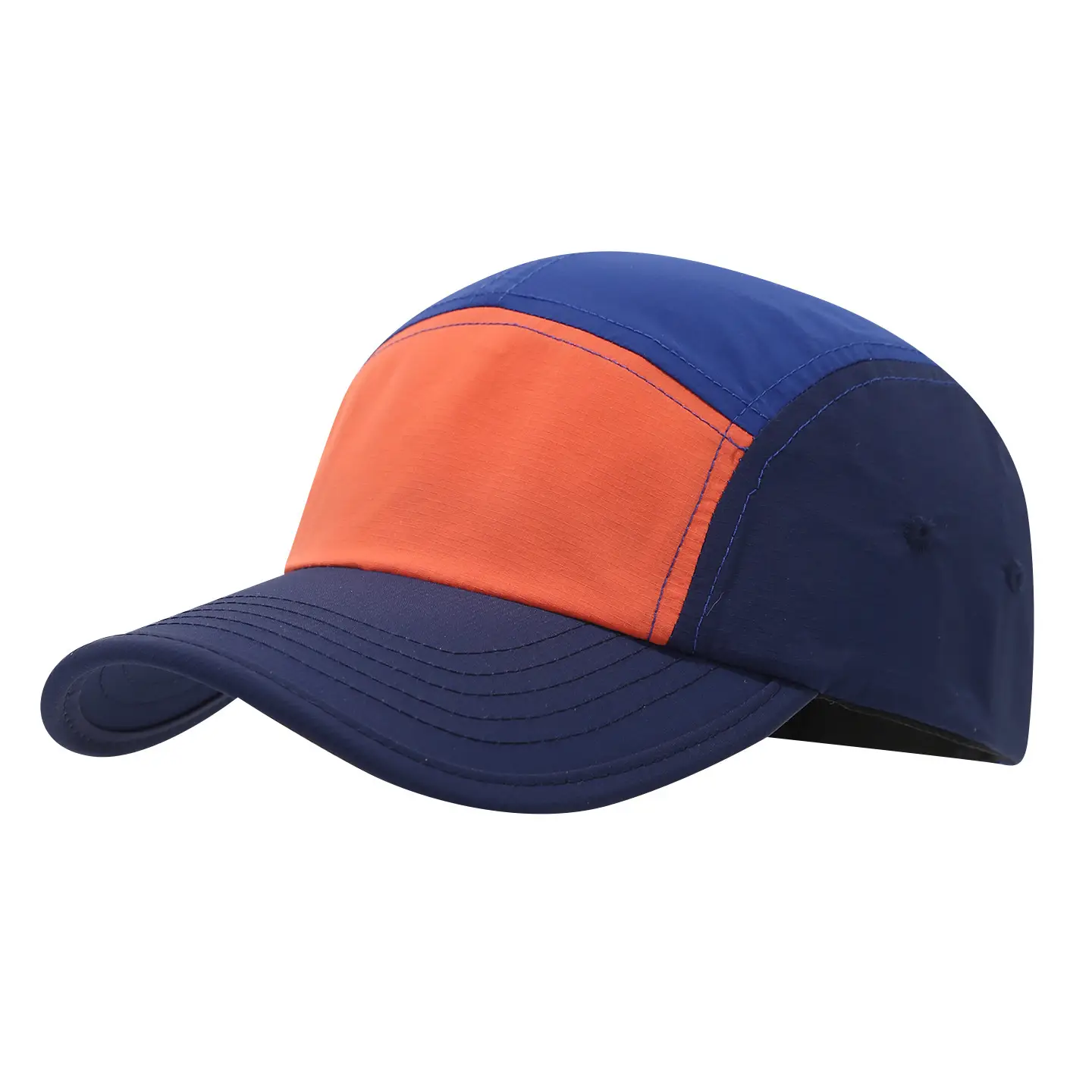 Women Summer Color-Blocking Baseball Cap Waterproof Peaked Hat - Image 4