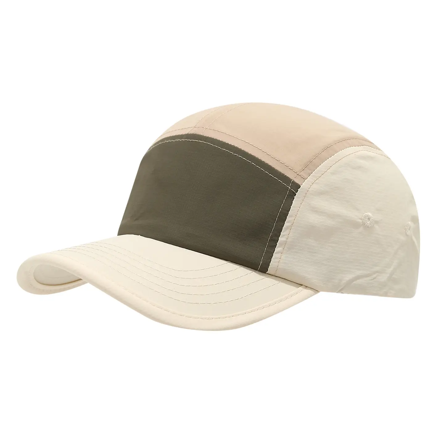 Women Summer Color-Blocking Baseball Cap Waterproof Peaked Hat - Image 5