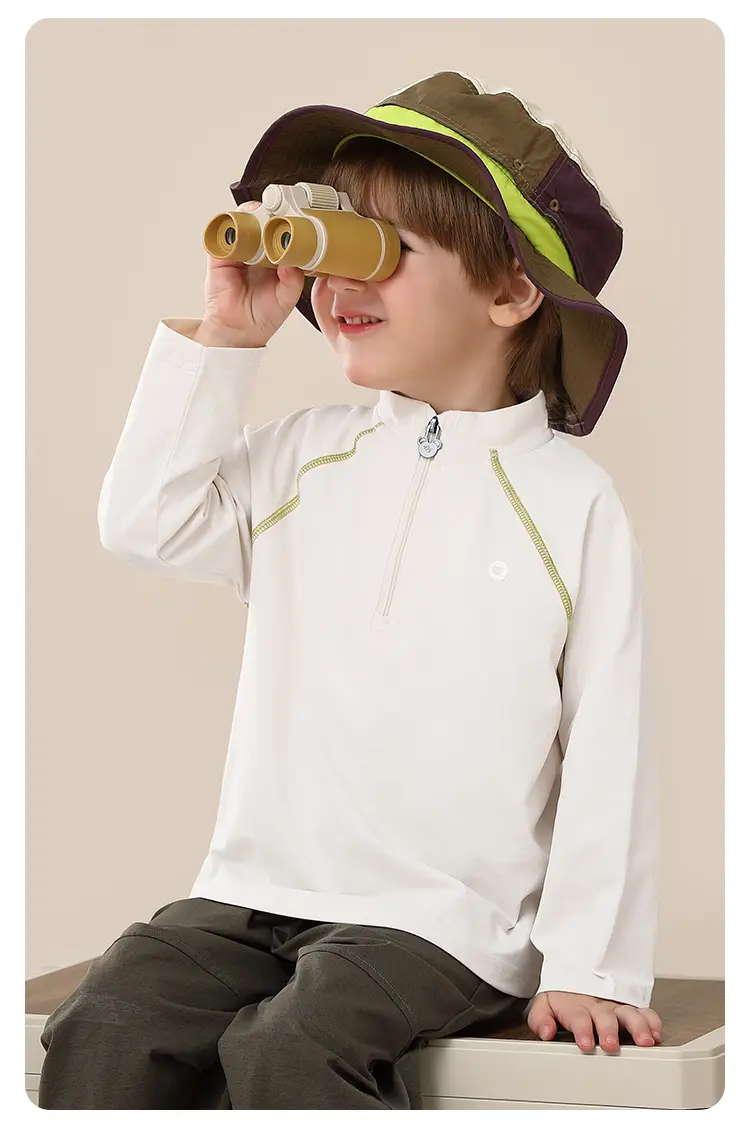 Kids Teddy Puffer Suit White 5A+ UV Protection — feature 32