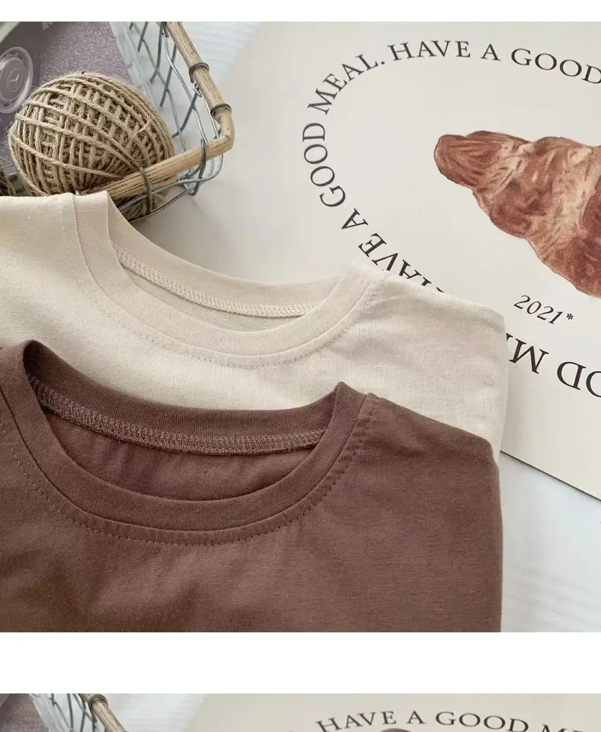 Brown Heart Print Kids T-Shirt Half Sleeve Summer Casual — feature 18