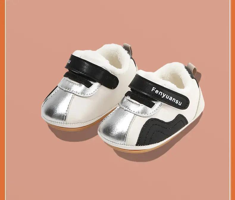 Winter Baby Shoes for 6-12M Soft Fleece Lined Toddler — feature 26