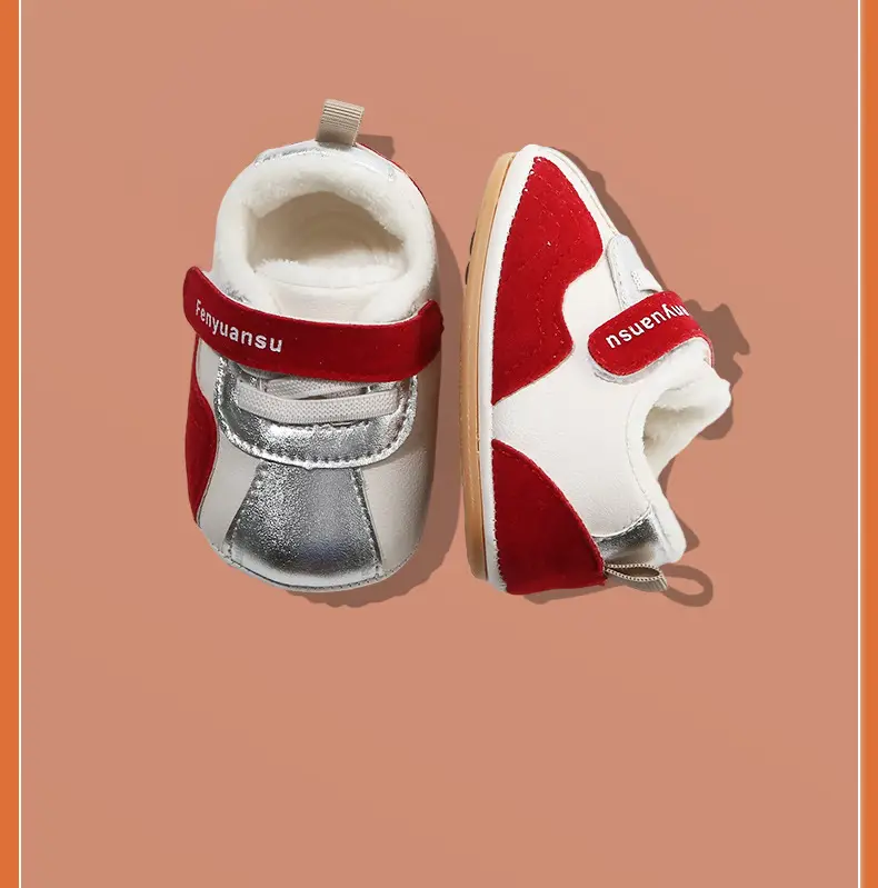 Winter Baby Shoes for 6-12M Soft Fleece Lined Toddler — feature 31