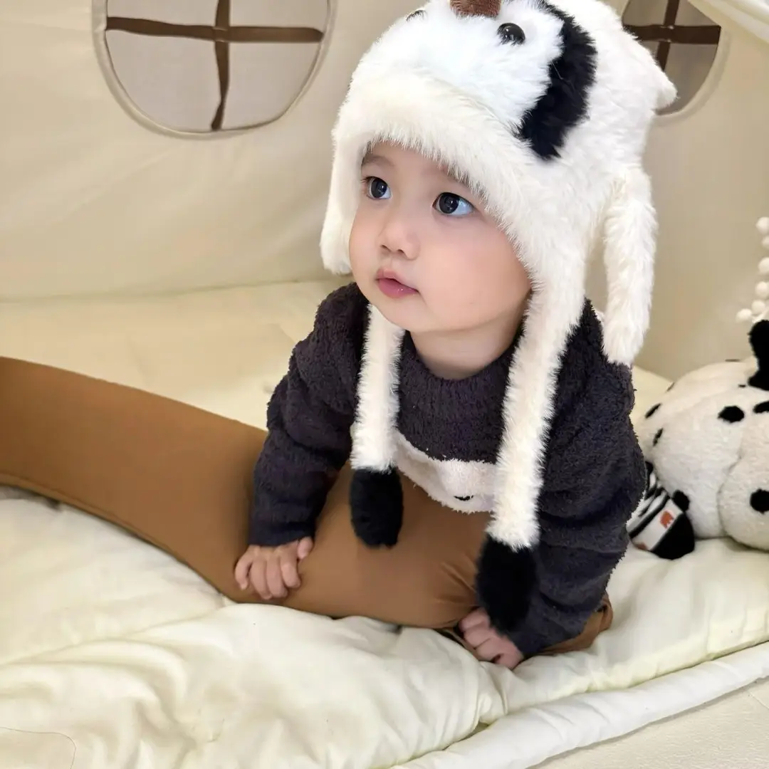Children's Hats, Winter Hats, Penguin Hats, Thickened Warm Windproof Ear Protection Hats for Boys and Girls, Lei Feng Hats, New Spring and Summer Styles — feature 6