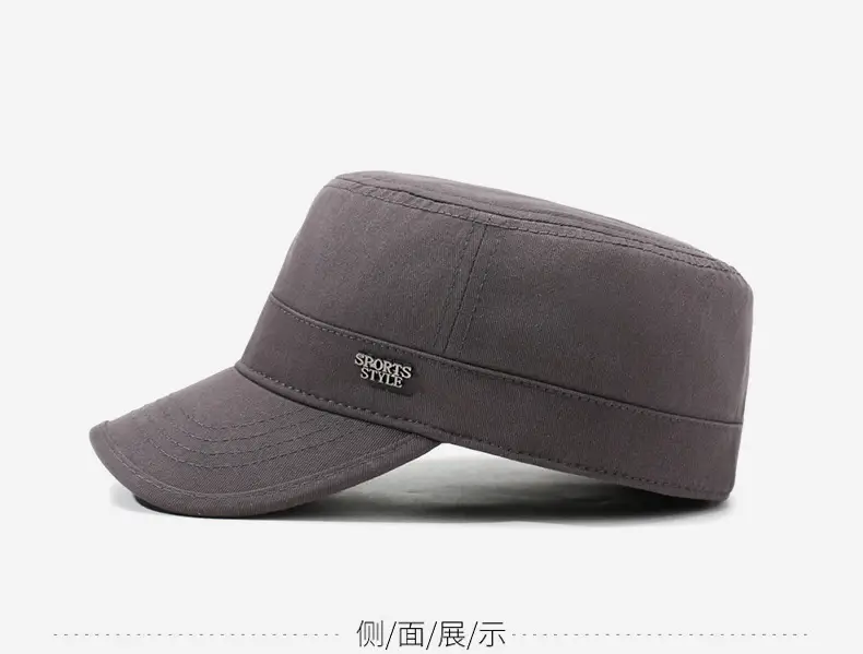 Men Sunshade Baseball Cap with Back Closure & Cap — feature 10