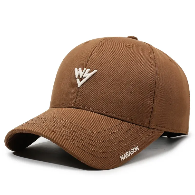 Gray Embroidered Baseball Cap for Men Women - Image 3