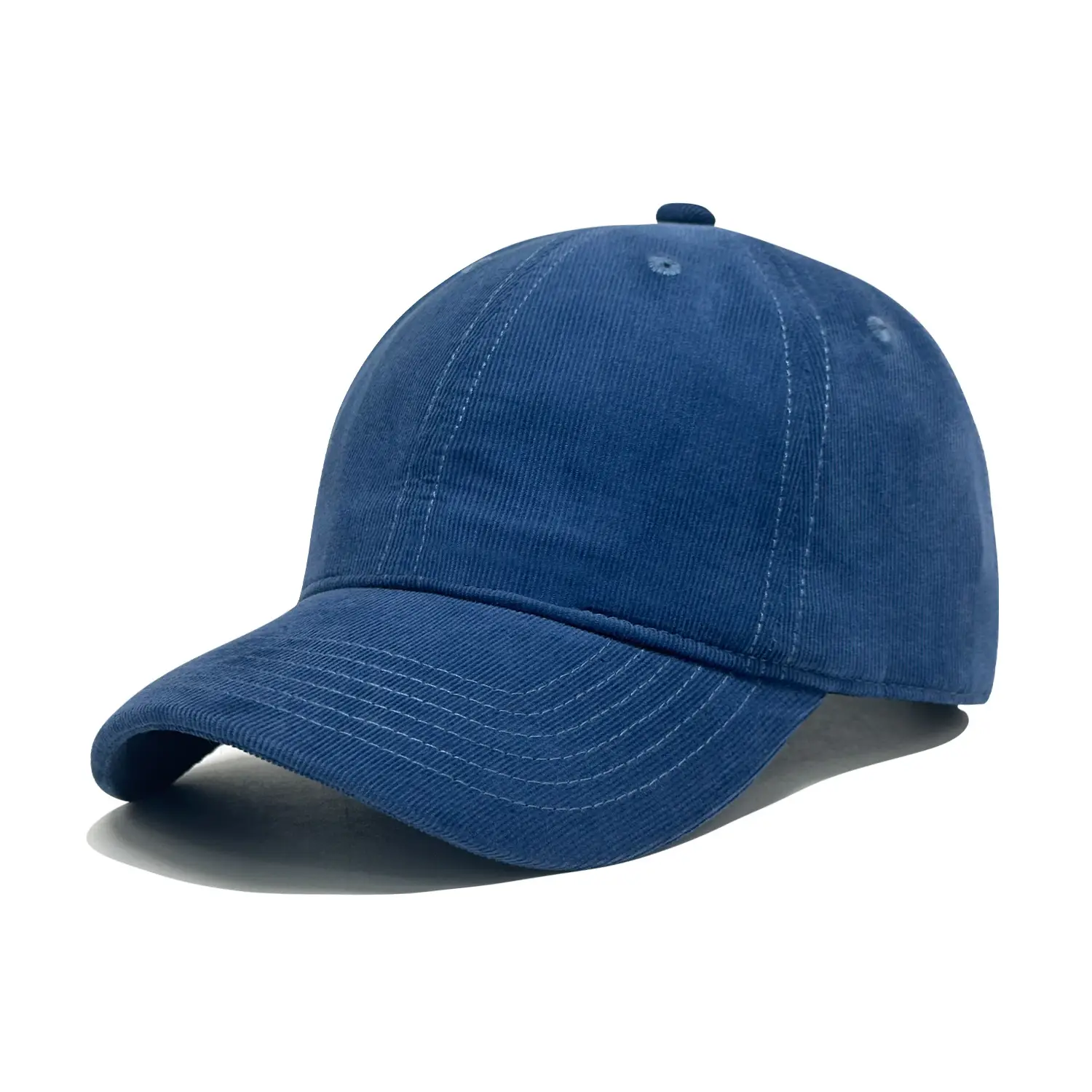 Light Blue Baseball Cap for Men Winter Warm - Image 4