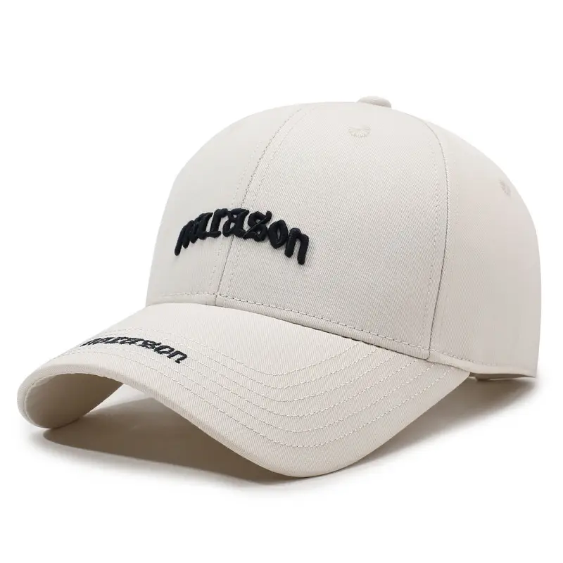 Women Maroon Letter Embroidered Baseball Cap - Image 7