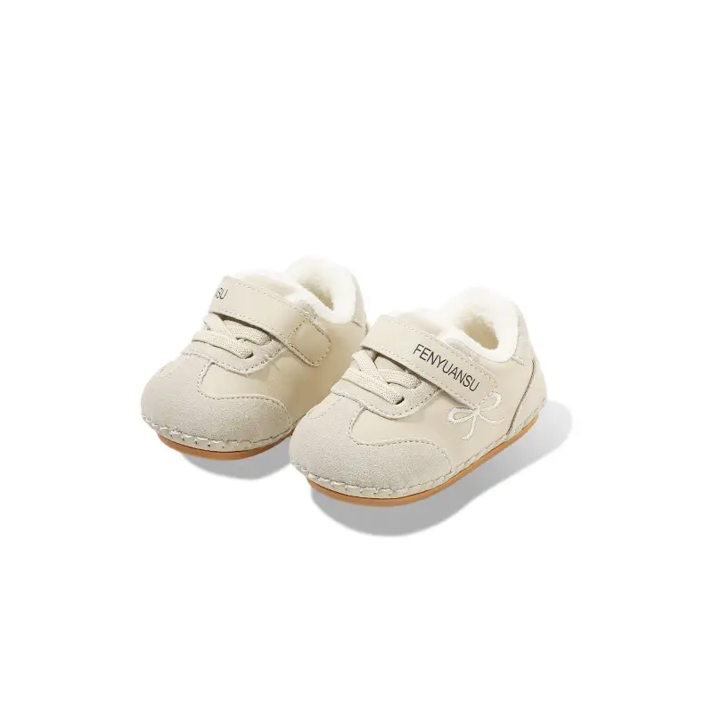 Plush Winter Baby Shoes for Women 0-6 Months Soft Non-Falling