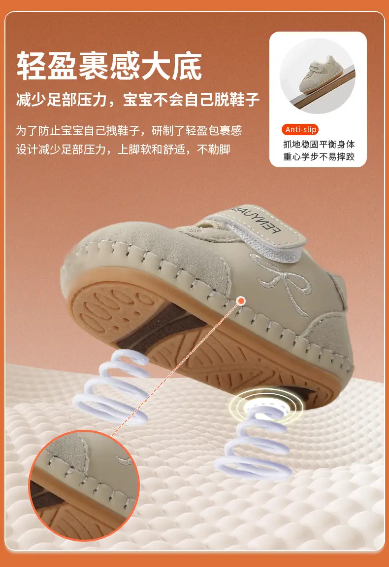 Plush Winter Baby Shoes for Women 0-6 Months Soft Non-Falling — feature 18