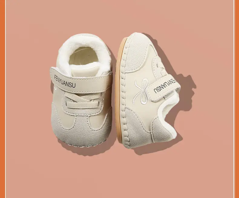 Plush Winter Baby Shoes for Women 0-6 Months Soft Non-Falling — feature 25