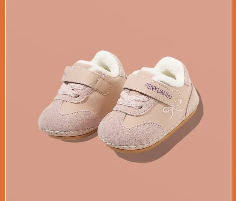 Plush Winter Baby Shoes for Women 0-6 Months Soft Non-Falling — feature 26
