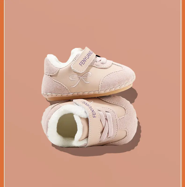 Plush Winter Baby Shoes for Women 0-6 Months Soft Non-Falling — feature 27