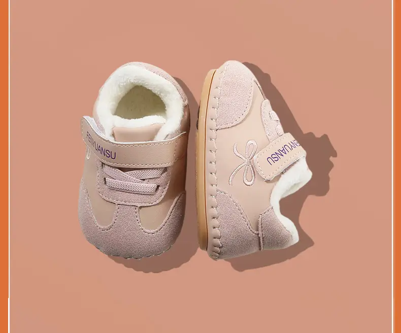 Plush Winter Baby Shoes for Women 0-6 Months Soft Non-Falling — feature 28