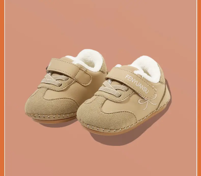 Plush Winter Baby Shoes for Women 0-6 Months Soft Non-Falling — feature 29