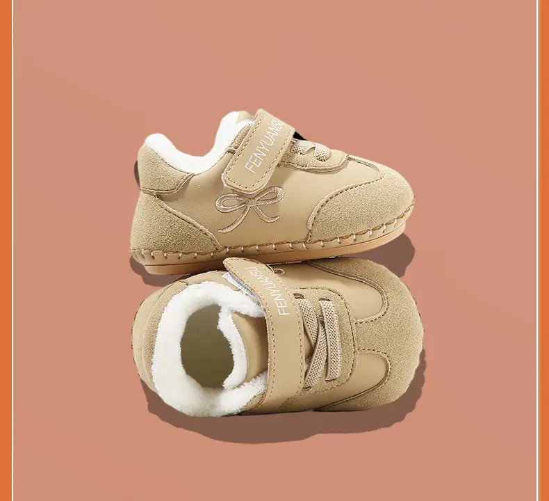 Plush Winter Baby Shoes for Women 0-6 Months Soft Non-Falling — feature 30