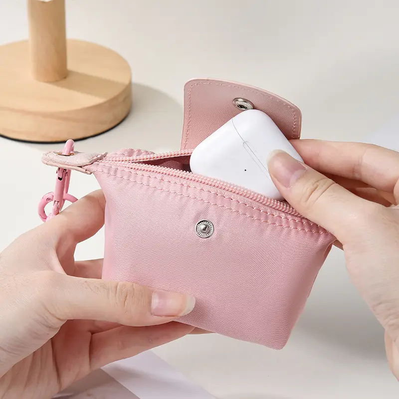 Coin Purse, Cross-Border Hot-Selling Multifunctional Mini Storage Bag, Hangable Earphone Key Portable Digital Pouch Factory