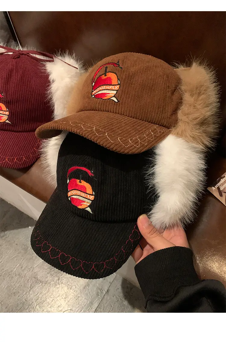 Women Windproof Ear-protecting hat for autumn winter — feature 7