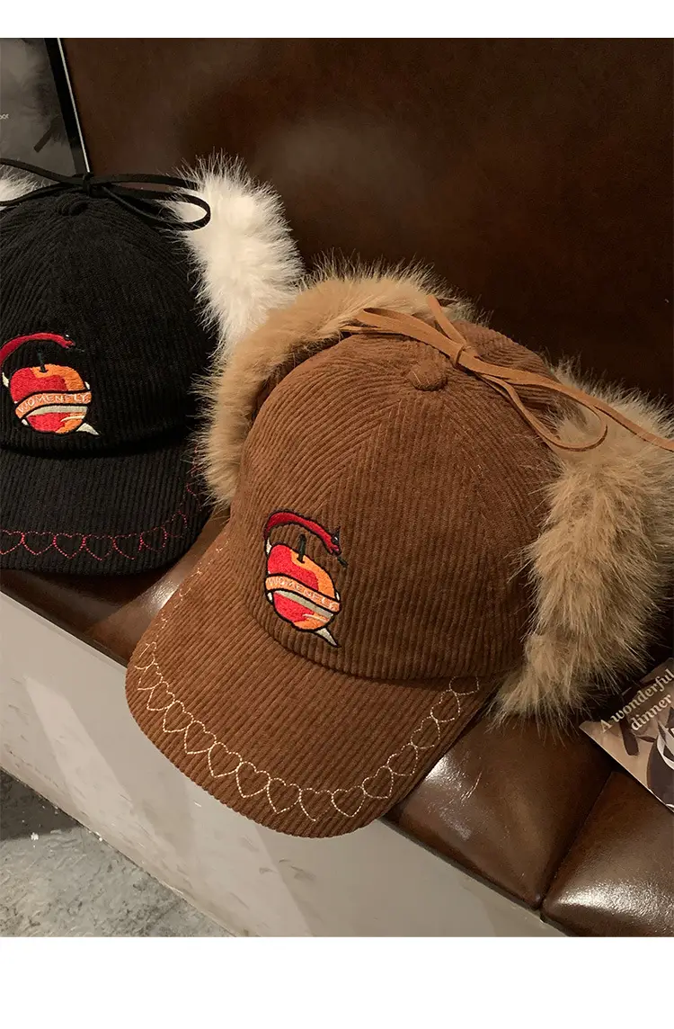 Women Windproof Ear-protecting hat for autumn winter — feature 9
