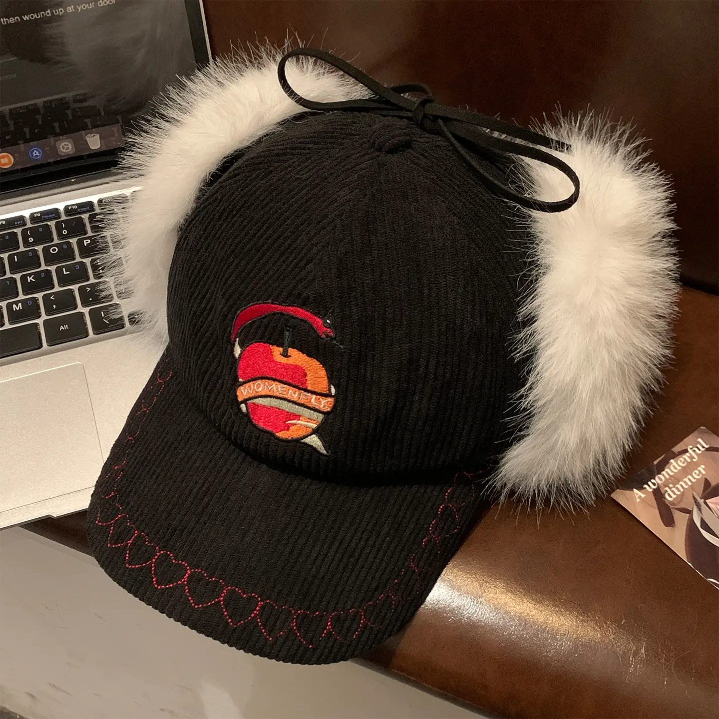 Women Windproof Ear-protecting hat for autumn winter - Image 2