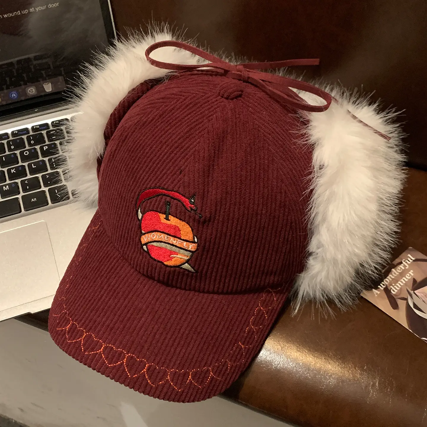 Women Windproof Ear-protecting hat for autumn winter - Image 3