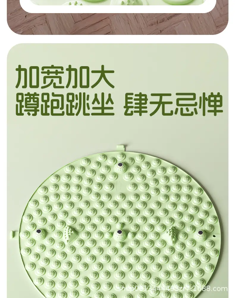Li Ning Acupressure Foot Massage Mat for Ultra-Slow Jogging, Indoor Running, Foot Pressure Board, Round Shape — feature 10