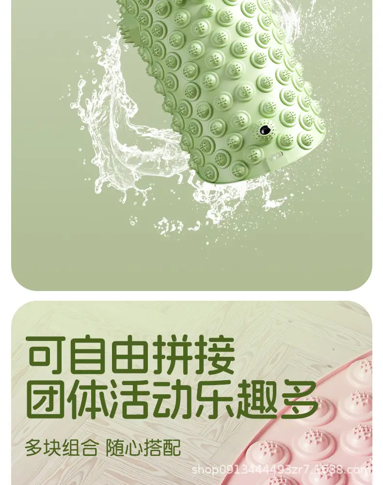 Li Ning Acupressure Foot Massage Mat for Ultra-Slow Jogging, Indoor Running, Foot Pressure Board, Round Shape — feature 16