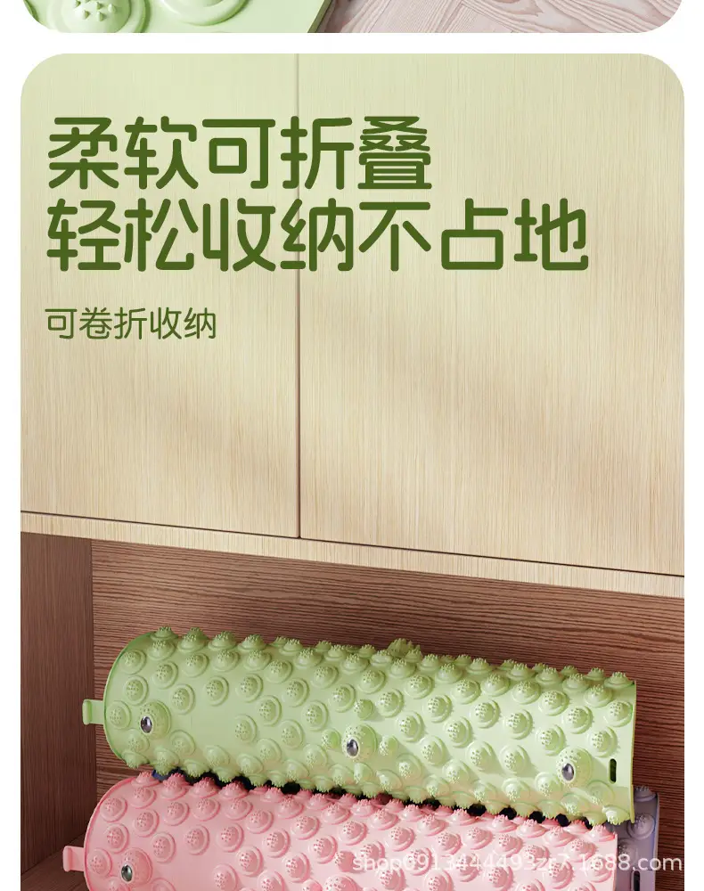 Li Ning Acupressure Foot Massage Mat for Ultra-Slow Jogging, Indoor Running, Foot Pressure Board, Round Shape — feature 18