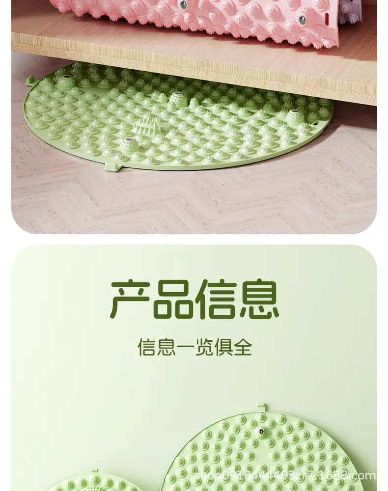 Li Ning Acupressure Foot Massage Mat for Ultra-Slow Jogging, Indoor Running, Foot Pressure Board, Round Shape — feature 19