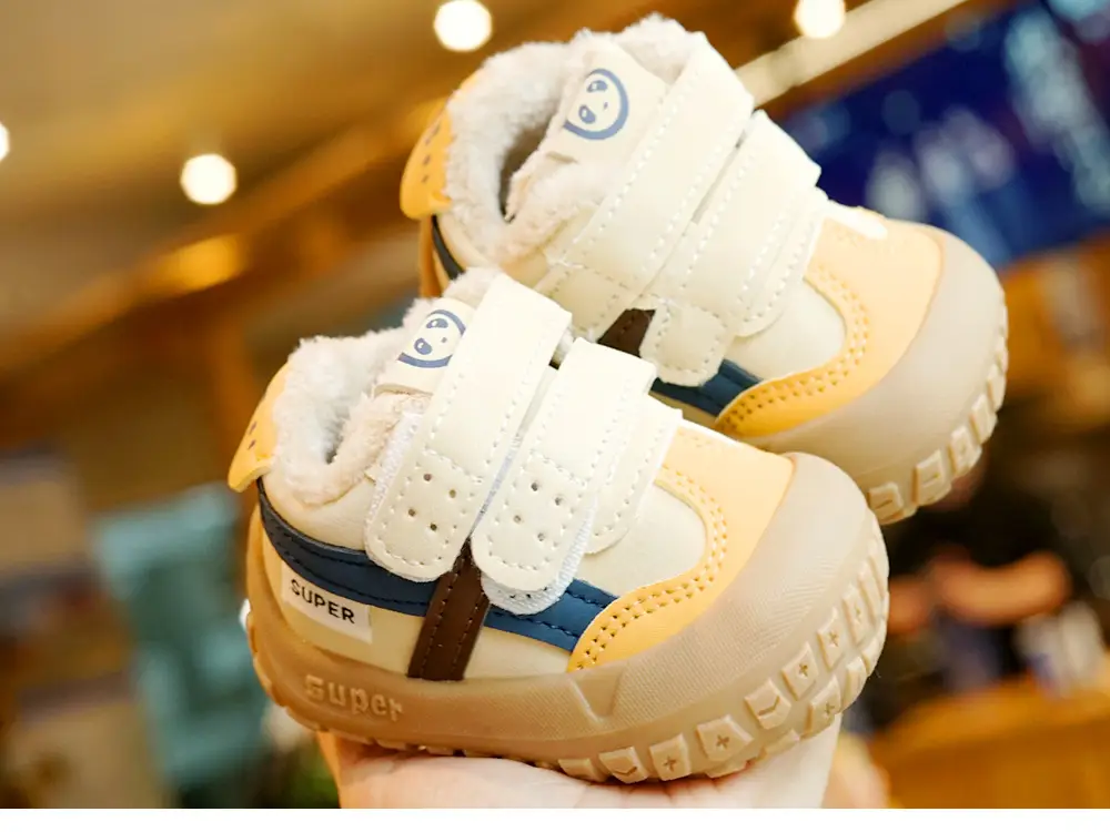 Toddler Winter Fleece Lined Beginner Shoes 1-2Y — feature 4