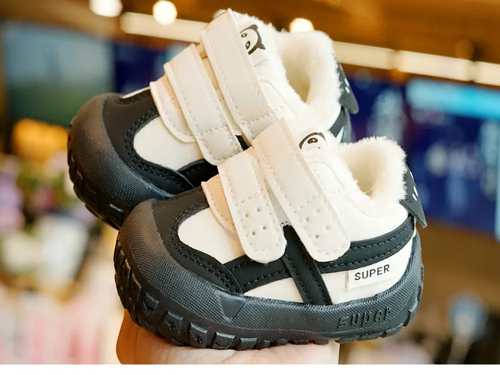 Toddler Winter Fleece Lined Beginner Shoes 1-2Y — feature 9
