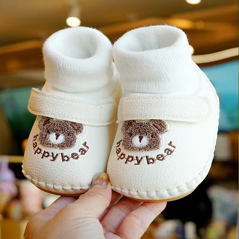 Baby Shoes Winter Fleece Lined Non-Slip 0-1Yr