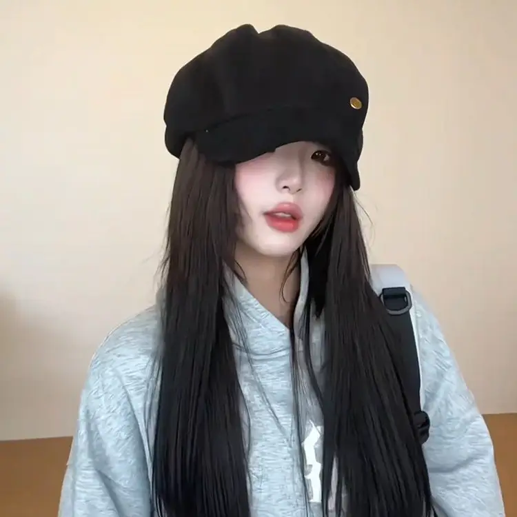 Winter Cat-Eared Beret Hat for Women - Image 25