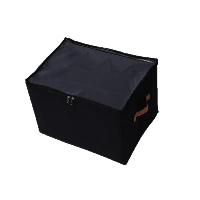 Cross-Border Transparent Storage Shoe Box 12 Compartments Foldableable Storage Box Shoes Pants Wardrobe Dust-Proof Washable Storage Box