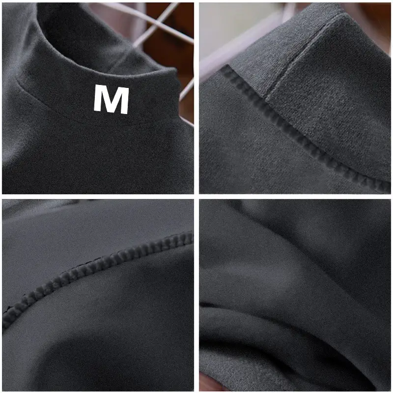 Boys Thermal Base Layer Top Grey M Mylove - Image 52