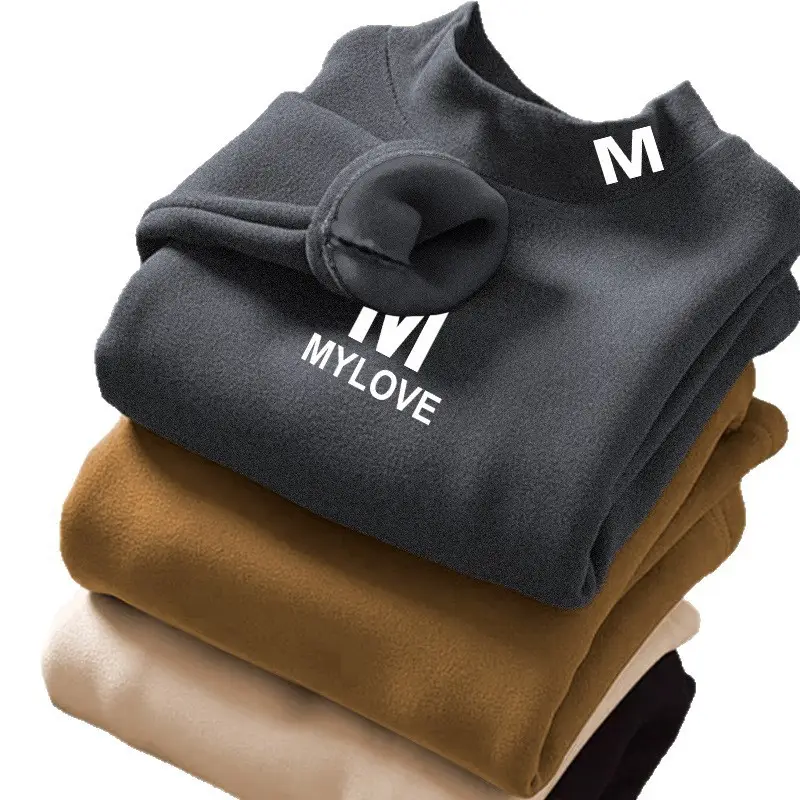Boys Thermal Base Layer Top Grey M Mylove - Image 53