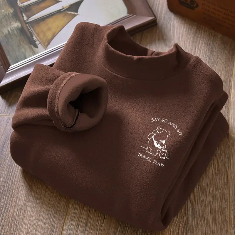 Boys Thermal Base Layer Top Grey M Mylove - Image 21