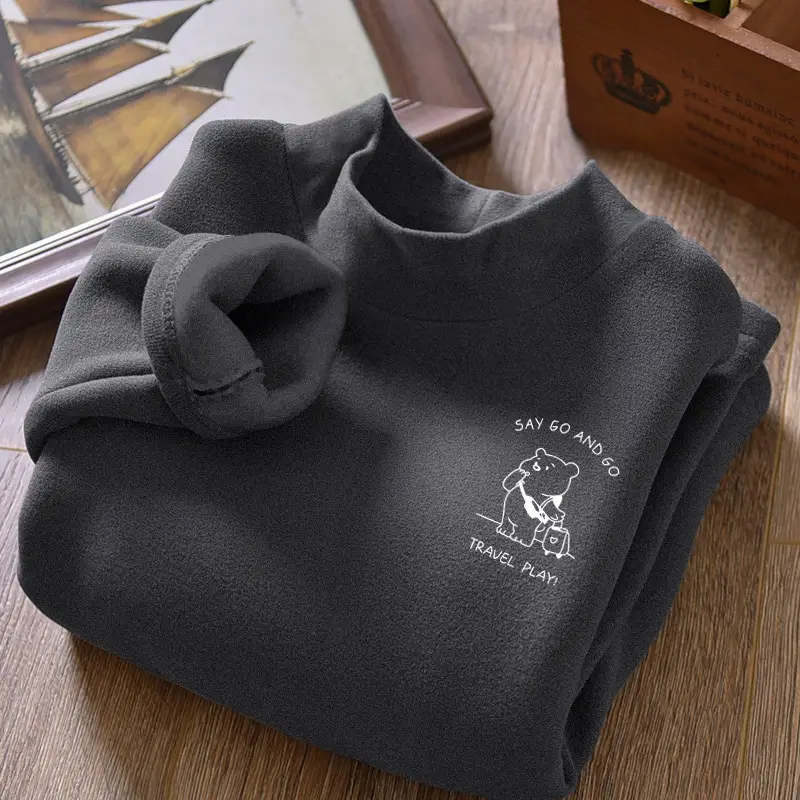 Boys Thermal Base Layer Top Grey M Mylove - Image 24